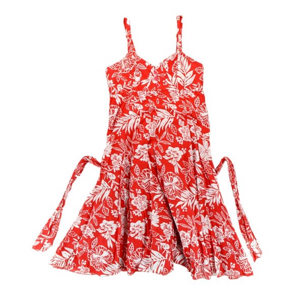 Vasna‎ Desire Hawaiian Floral Sleeveless Dress Size XL 100% Cotton - Picture 1 of 8